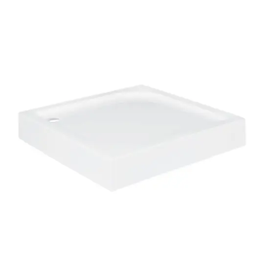 Oskar Brodzik prysznicowy akrylowy 70x70x4x16 cm kwadratowy zabudowany